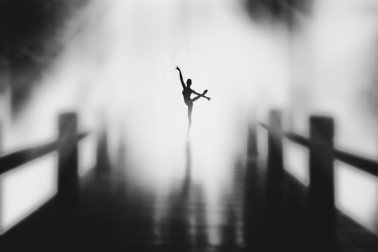 Creative Portraiture - Ballet on the trestle bridge